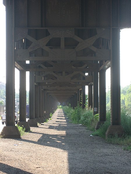 File:Underneath the CSX Trestle (2722565723).jpg