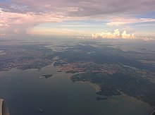 The whole Batam view from the air Unnamed Road, Kota Batam, Kepulauan Riau 29411, Indonesia - panoramio.jpg