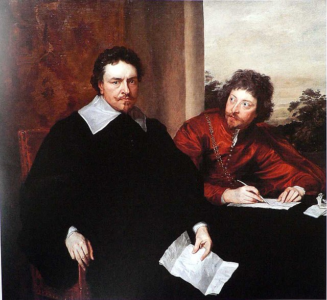 The Earl of Strafford with his secretary, Sir Philip Mainwaring