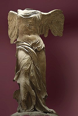 Unknown artist: Nike of Samothrace, c. 220-190 BC. Louvre