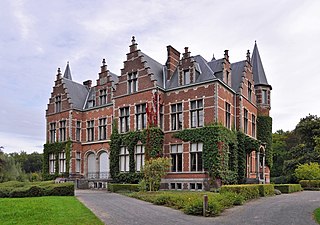 Oelegem Village in Flemish Region