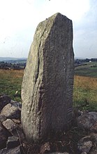 Aghascrebagh-Stein bei Greencastle in der Grafschaft Tyrone – 500 n. Chr.