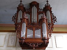 Buffet de l'orgue Andreas Silbermann (1733).