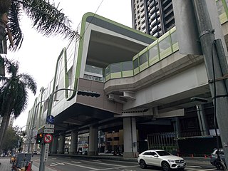 <span class="mw-page-title-main">Wenhua Senior High School metro station</span> Metro station in Taichung, Taiwan