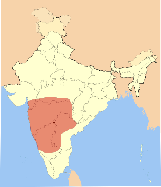 Extent of Western Chalukya Empire