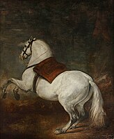 White horse, c. 1634-1638, Diego Velázquez