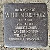 Stolperstein für Wilhelm Buchholz