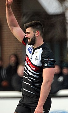 Lovell playing for the London Broncos in 2019 Will Lovell London Broncos.jpg