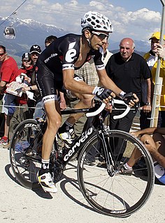 Xavier Tondo al Giro d'Italia 2010