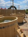 Hottubs at the Grasnapolsky glamping