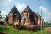 Cluster Of Temples in the village of Maluti in the Dumka district of Jharkhand. The village has 72 such temples.