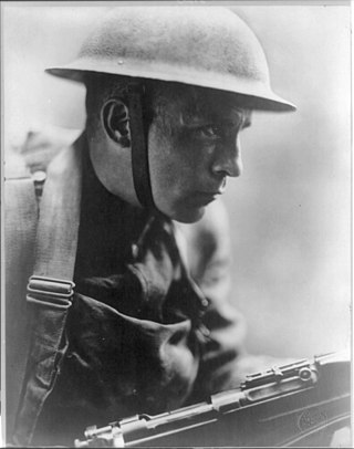 <span class="mw-page-title-main">Doughboy</span> American infantryman in World War I