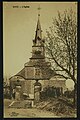 Carte postale ancienne de l'église vers 1910.