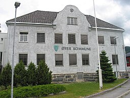 Øyers kommunhus i Øyer.