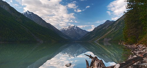 Mountain Altai, Kucherla lake.