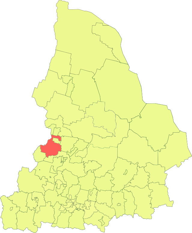 Кушвинский городской округ на карте