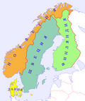 Миниатюра для Файл:Страны Северной Европы Швеция Норвегия Дания Финляндия copy.png