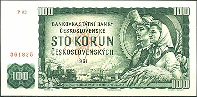 Bankovka 100 Kčs (1961)