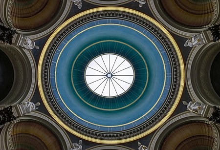 Dome of the Alte Nationalgalerie, Berlin, Germany.