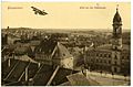 19148-Großenhain-1915-Blick von der Stadtkirche mit Flugzeug-Brück & Sohn Kunstverlag.jpg