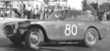 225 S during 1952 Trieste-Opicina hillclimb 1952 Trieste-Opicina Ferrari 225 sn0170ET Caraceni.png