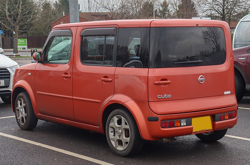 File:2003 Nissan Cube 1.4 Rear.jpg