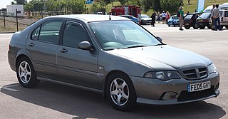 <span class="mw-page-title-main">MG ZS (2001)</span> Motor vehicle