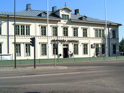 Vägbeskrivningar till Västerås Centralstation med kollektivtrafik