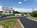 File:2017-06-13 11 26 01 View west along Virginia State Route 111 (Depot Street) at U.S. Route 11 and U.S. Route 460 Business (Roanoke Street) in Christiansburg, Montgomery County, Virginia.jpg