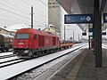 * Nomination ÖBB 2016 009-0 at Bahnhof Herzogenburg, Austria.--GT1976 02:41, 21 November 2018 (UTC) * Promotion Good quality. -- Johann Jaritz 03:03, 21 November 2018 (UTC)