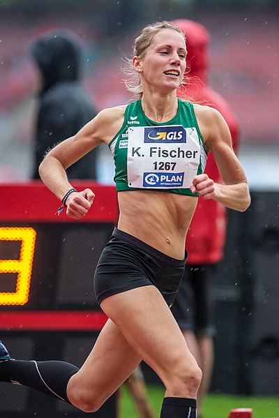 File:2018 DM Leichtathletik - 1500 Meter Lauf Frauen - Katja Fischer - by 2eight - 8SC0007.jpg