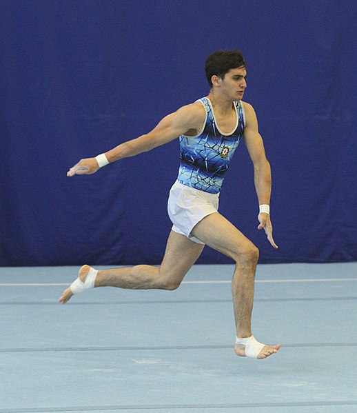 File:2019-05-25 Budapest Cup age group I all-around competition floor exercise (Martin Rulsch) 118.jpg