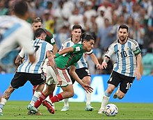 Argentina playing against Mexico 2022 FIFA World Cup Match 24, Argentina v Mexico - 04.jpg