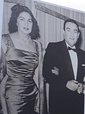 Vargas junto a Consuelo Velázquez, c. 1950s.