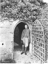 The fourth Baron Clonbrock at Clonbrock Castle in 1900. 4th Lord Clonbrock, 1900 photograph.jpg