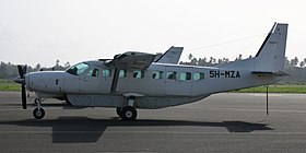L'avion accidenté le 27 janvier 2022.