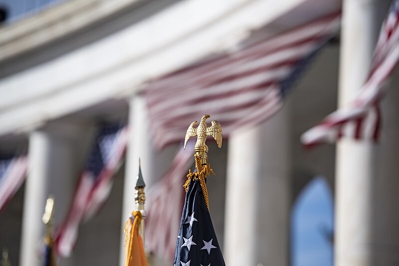 File:70th National Veterans Day Observance at Arlington National Cemetery on November 11, 2023 - 16.jpg