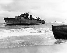 HTMS Prasae aground on the Korean east coast, January 1951 80-G-432568.jpg