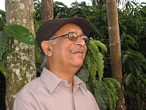 A.K.Subbaiah in Coffee Plantations, Courtesy Mr. Manu Shenoy