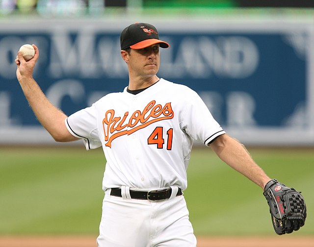 Trachsel with the Baltimore Orioles in 2008