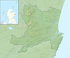 Mapa lokalizacyjna Aberdeen