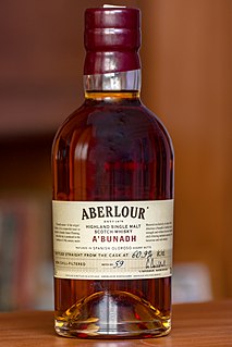 Cask strength Undiluted whisky