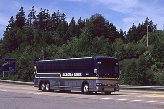 <span class="mw-page-title-main">Acadian Lines</span> Former Canadian motor coach operator for the Maritime Provinces