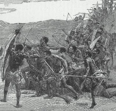 Congo bowmen. The bulk of Kongo's infantry forces, consisted of archers equipped and dressed in a similar fashion to these encountered by the David Li