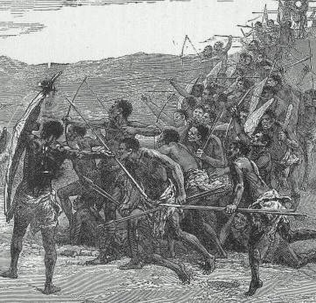 Congo bowmen. The bulk of Kongo's infantry forces, consisted of archers equipped and dressed in a similar fashion to these encountered by the David Li