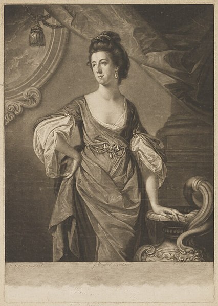 Agneta Yorke, mezzotint by John Boydell after Francis Coates, 1768