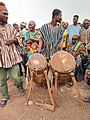 Akarima (Timpana ) beater in Northern Ghana 01