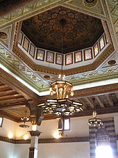 Throne hall of the citadel Aleppo throne hall.jpg
