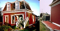 Alford-Nielson House 1992 EarthquakeDamages.jpg