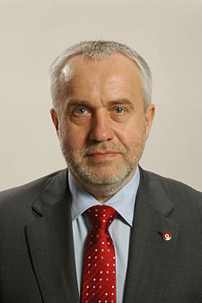 Andris Šķēle (4. listopadu 2010)